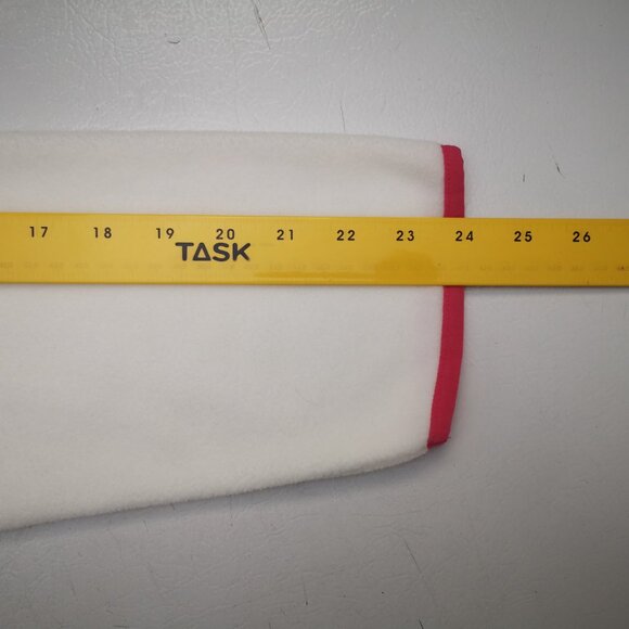 2 - My Style Ladies Size 1X Hot Pink & White 4 Snap Front Closure Fleece Tops - Picture 11 of 12